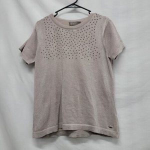 Gia Curves Sweater Top Women Size Small